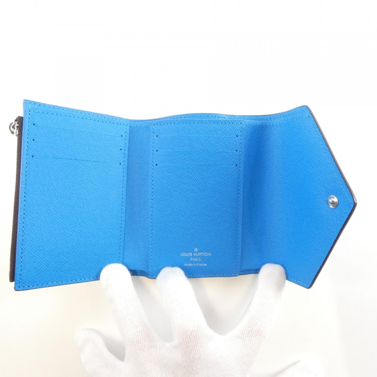 ルイヴィトン モノグラム マカサー(カラーマニア) ポルトフォイユ ヴィクトリーヌ M12885 財布