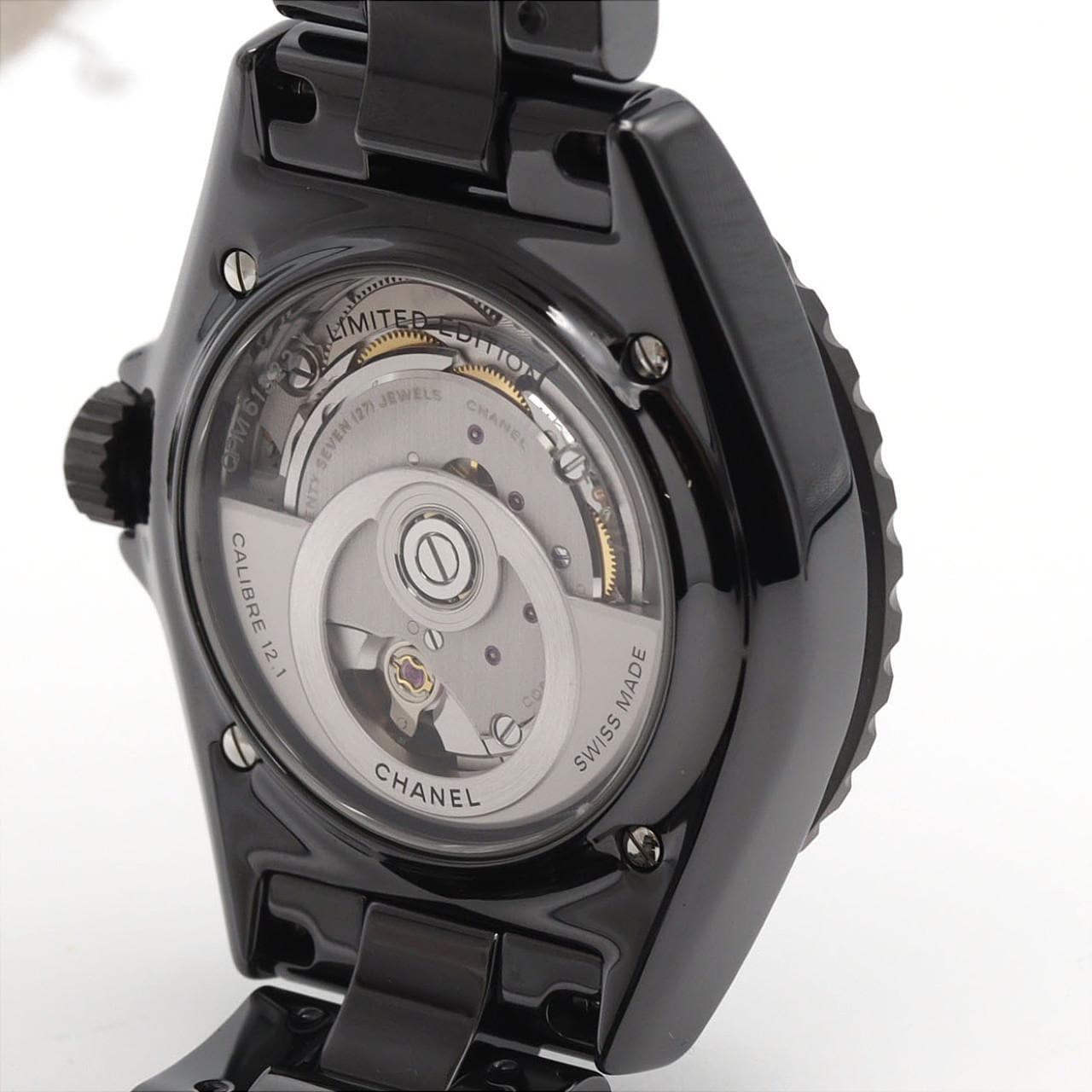 シャネル J12ウォンテッド ドゥ シャネル 38mmセラミック LIMITED H7418 セラミック 自動巻