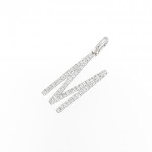 ビジュードエム イニシャル ダイヤモンド チャーム 0.31CT