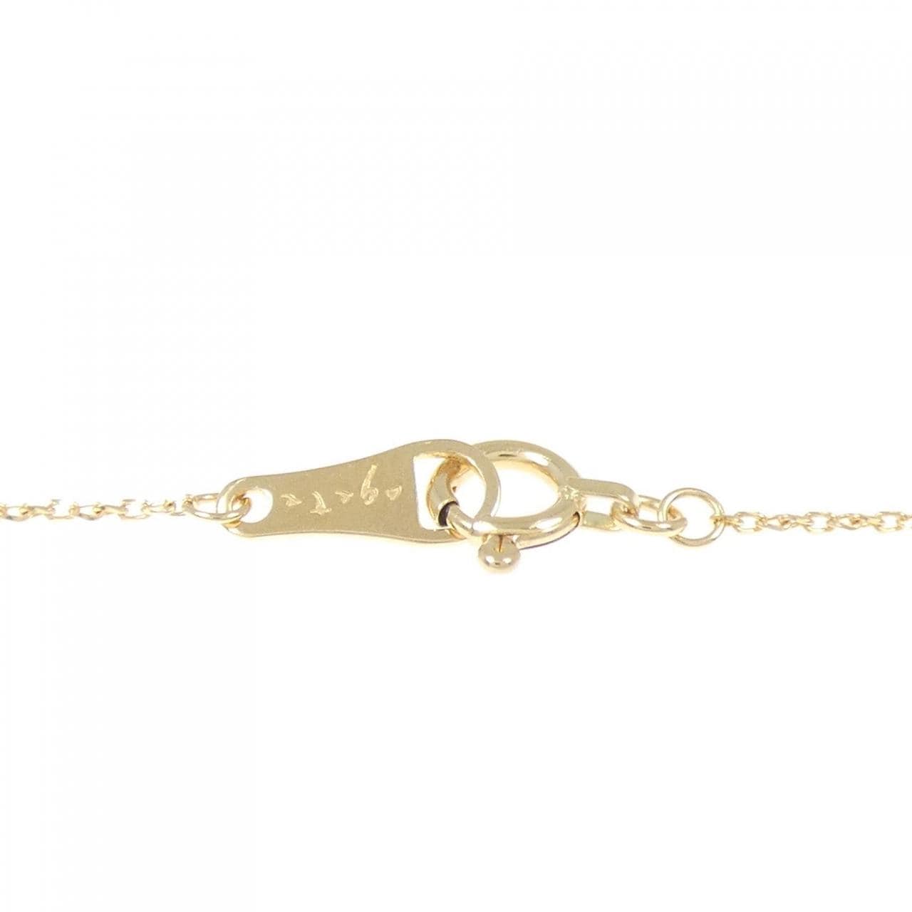 アガット ダイヤモンド ネックレス 0.055CT