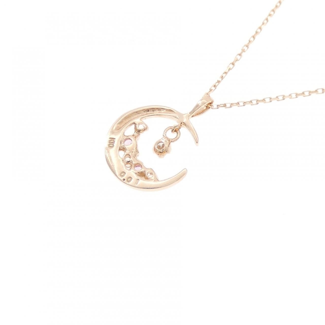 K10PG カラーストーン ネックレス