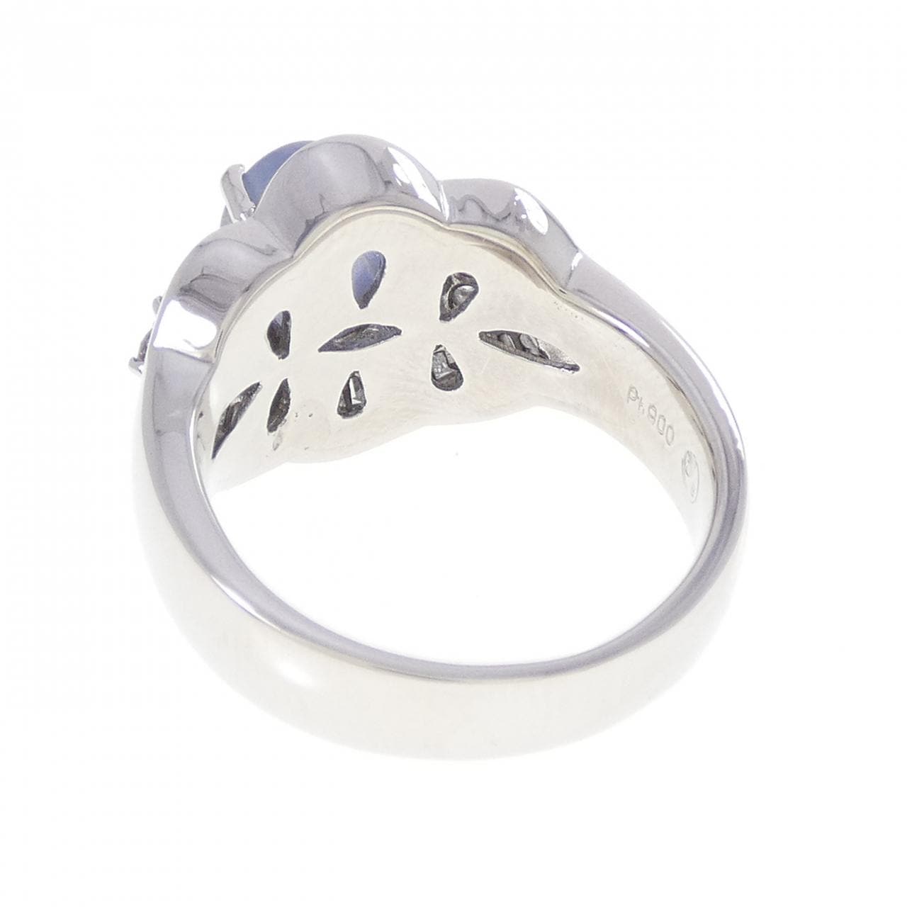 PT900 スターサファイヤ リング 2.60CT