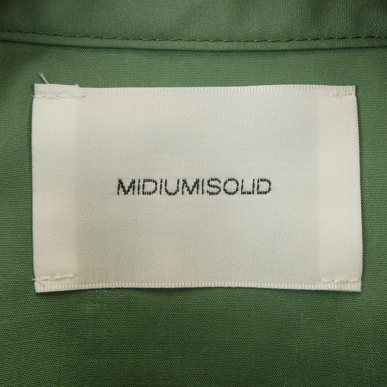 midiumisolid衬衫