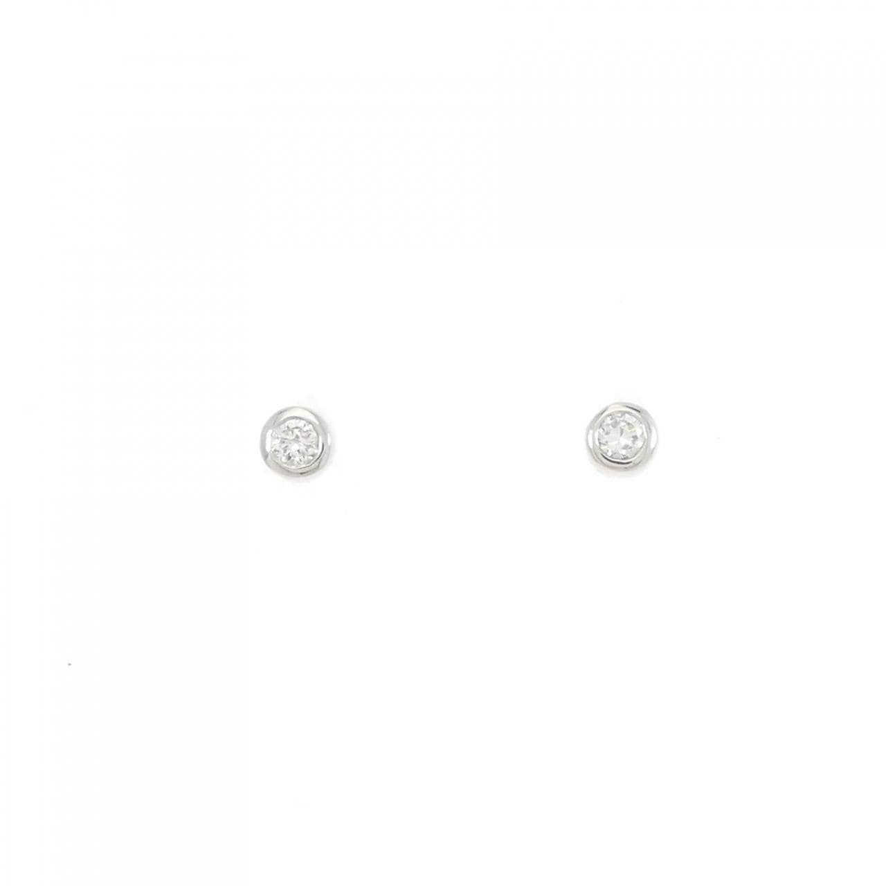 PT ダイヤモンド ピアス 0.10CT