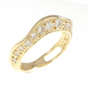 K18YG ダイヤモンド リング 0.43CT