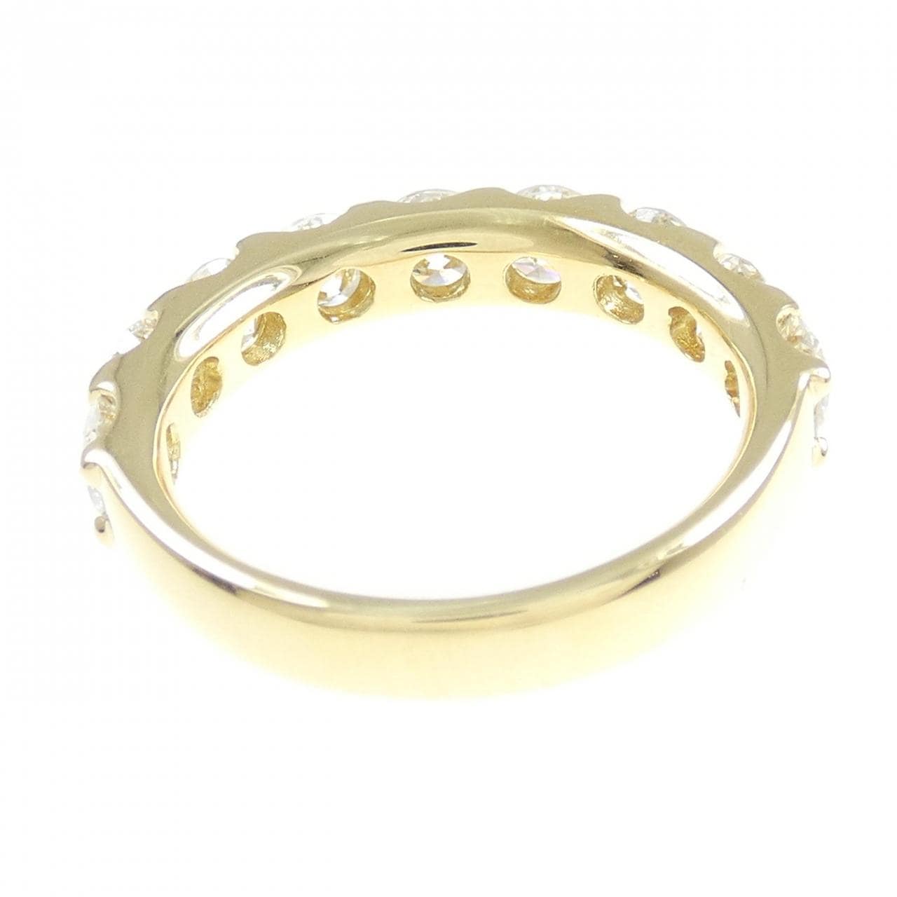 K18YG Diamond Ring 2.000CT G SI1-SI2 VG-GOOD