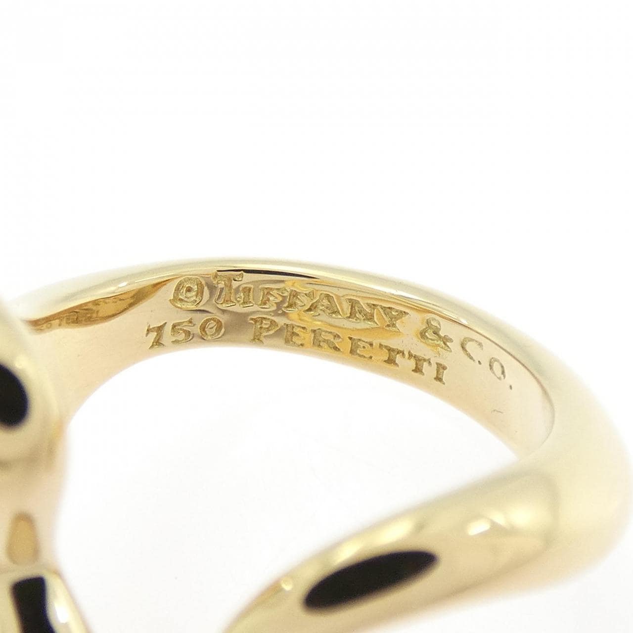 【ヴィンテージ】ティファニー オープンハート リング