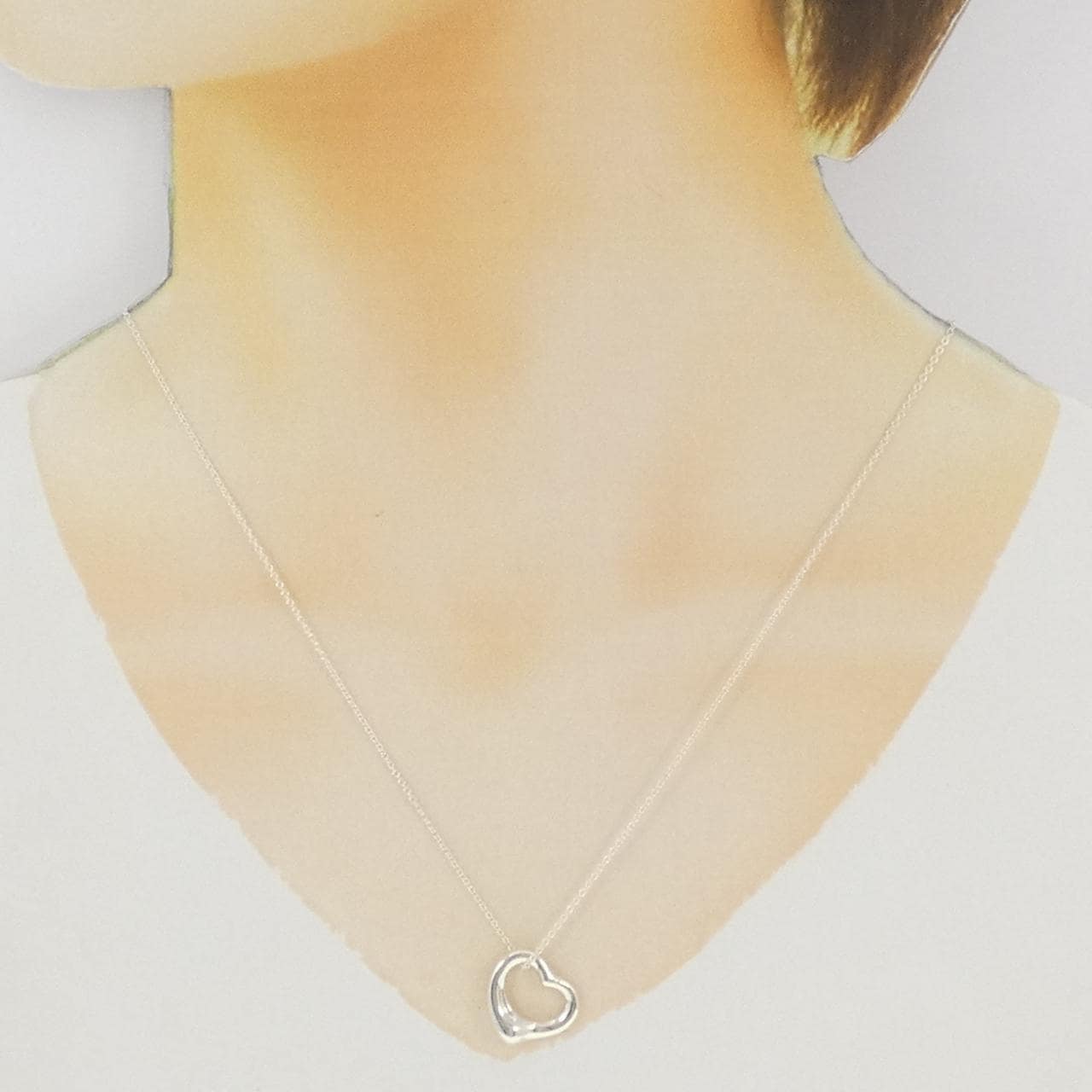 ティファニー オープンハート ネックレス