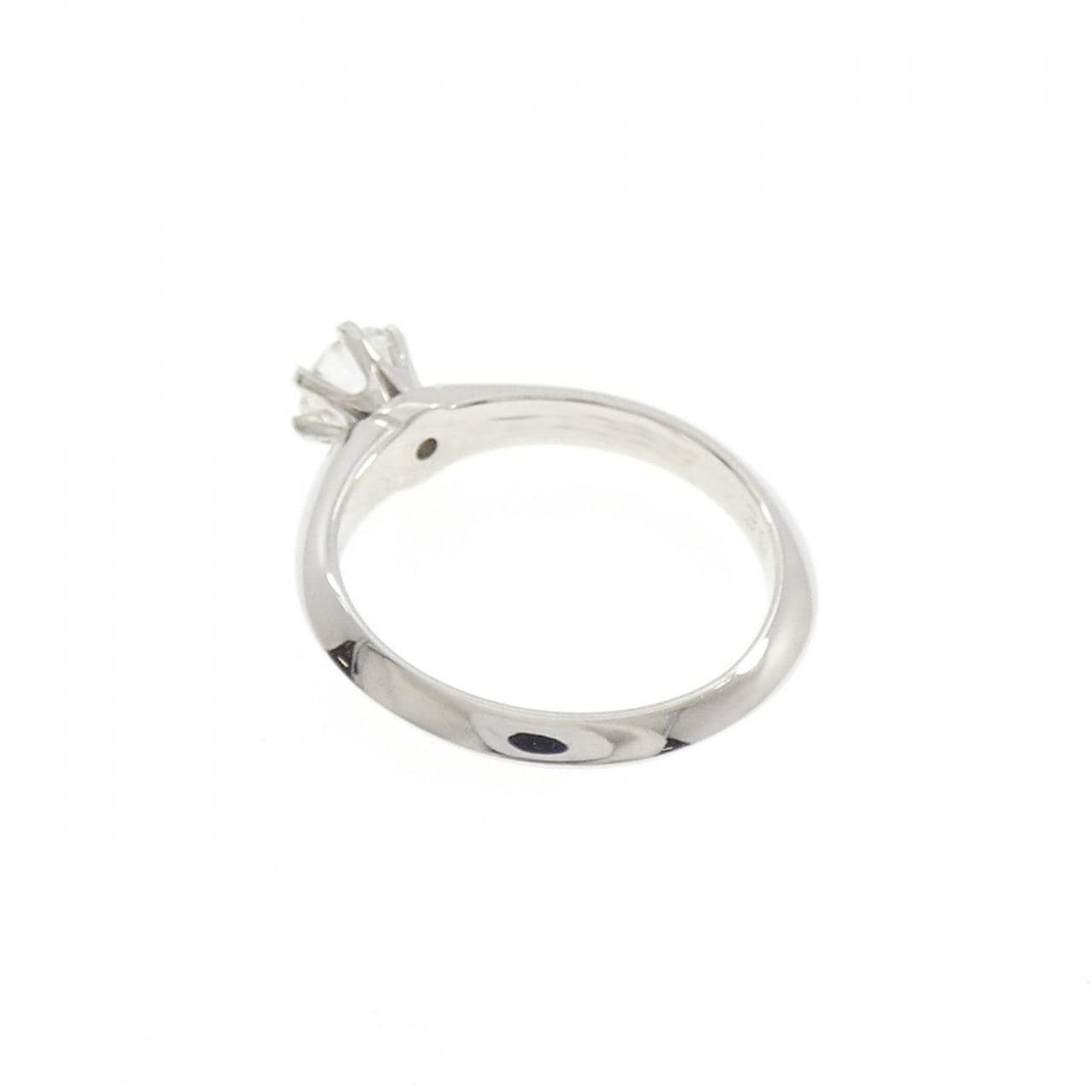 ティファニー クラシックソリティア リング 0.39CT D IF