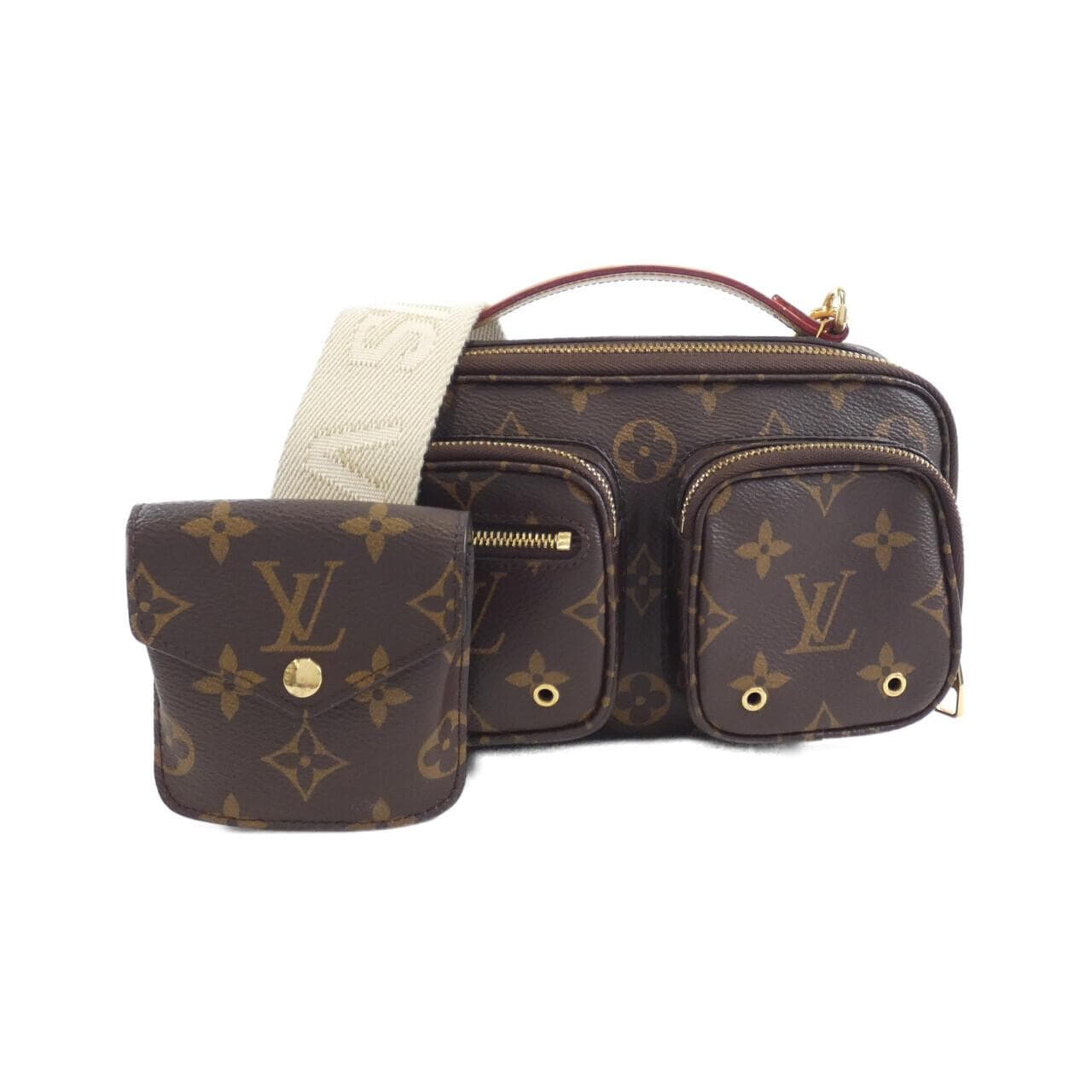 LOUIS VUITTON Monogram實用斜背包 M80446 單肩包