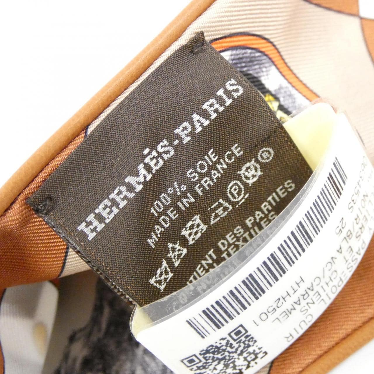 エルメス COLLIERS ET CHIENS ツイリー 063453S スカーフ