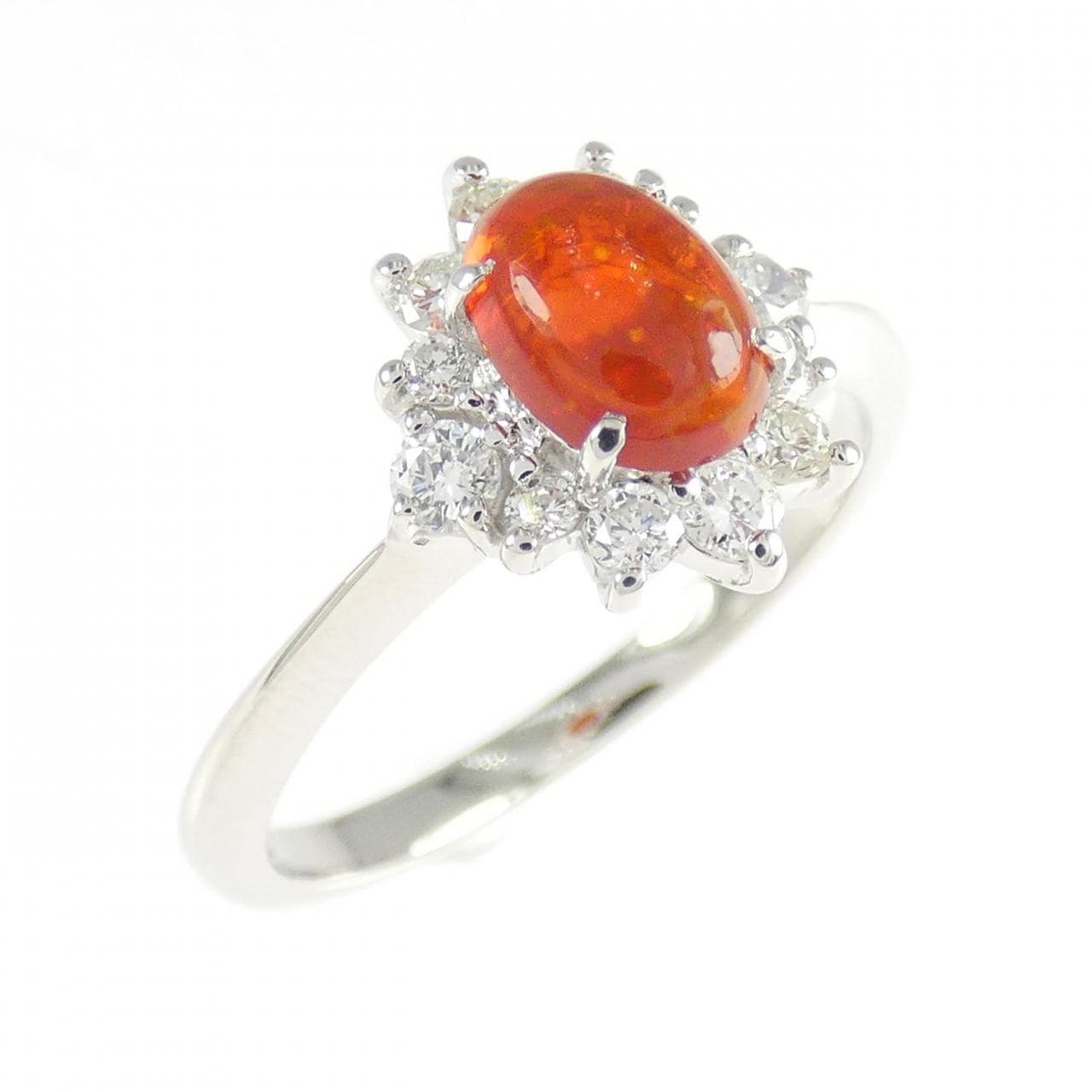 PT900 オパール リング 0.45CT