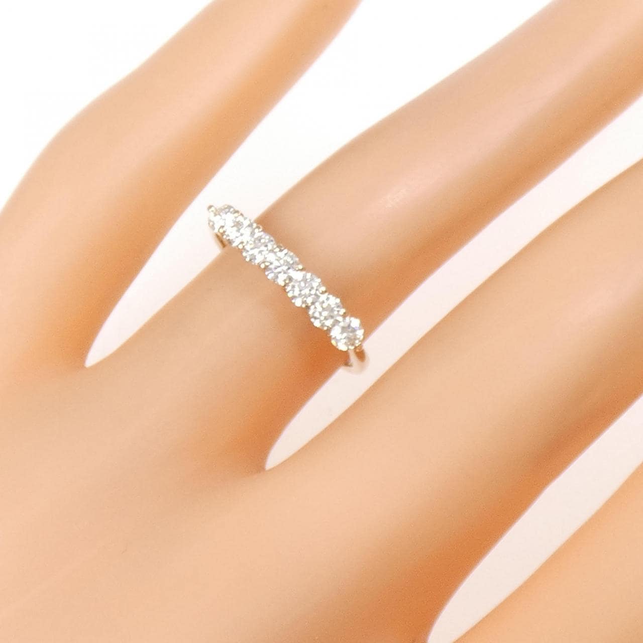 K18PG ダイヤモンド リング 0.50CT