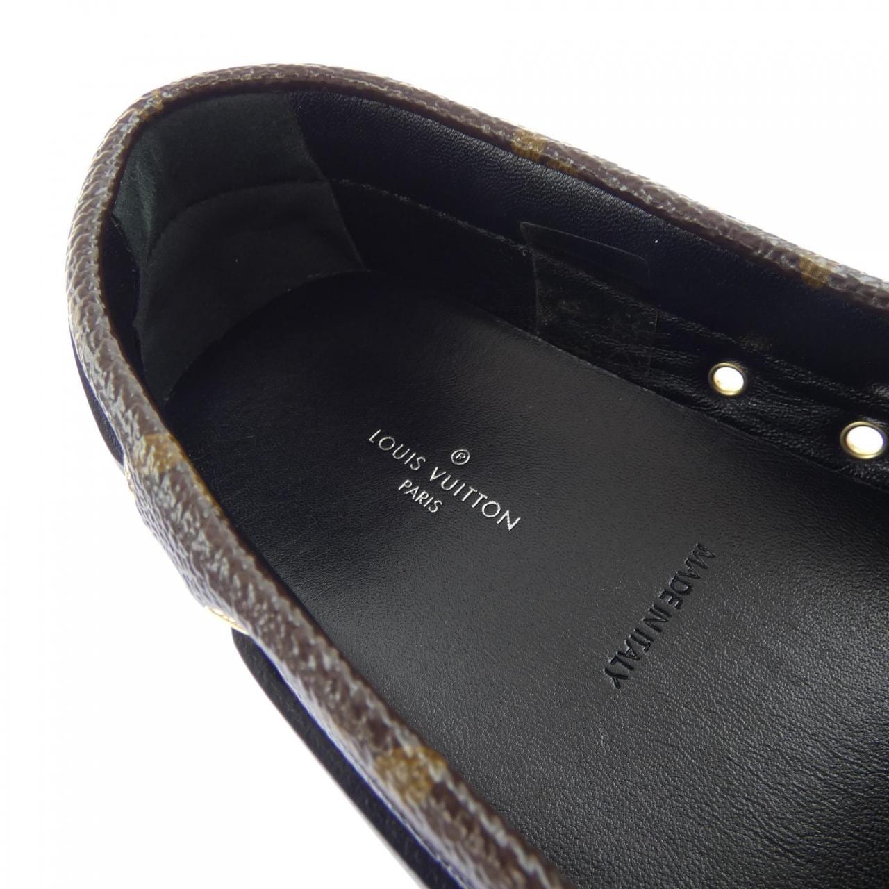ルイヴィトン LOUIS VUITTON モノグラム/モノグラムリバース グロリアラインローファー シューズ