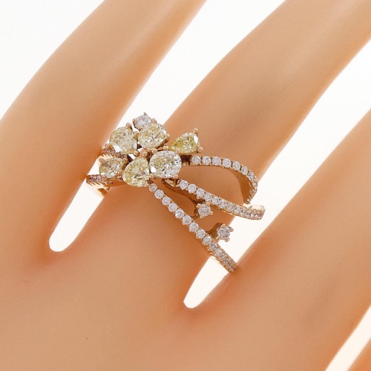 ポンテヴェキオ ダイヤモンド リング 0.93CT