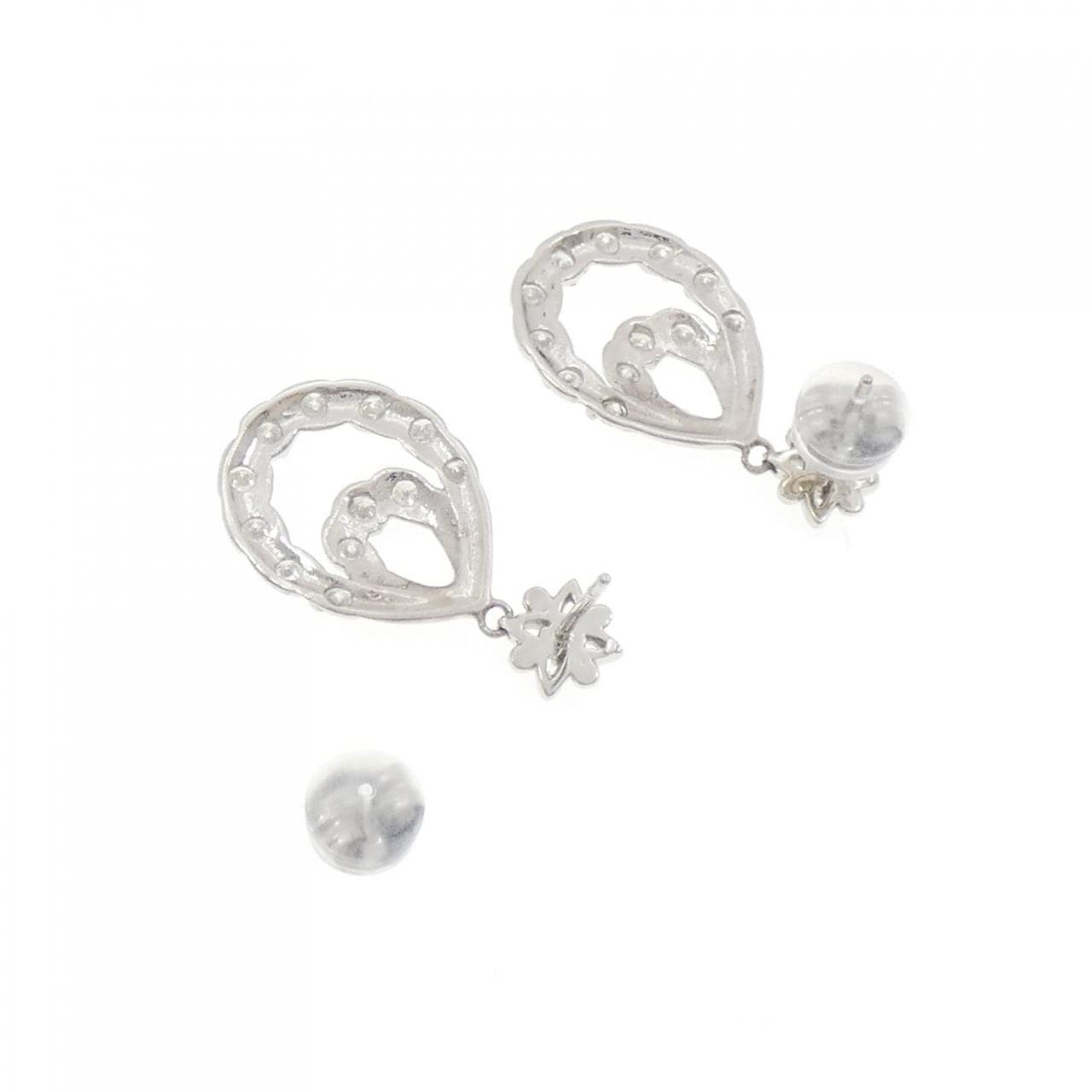 PT900 ダイヤモンド ピアス 0.70CT