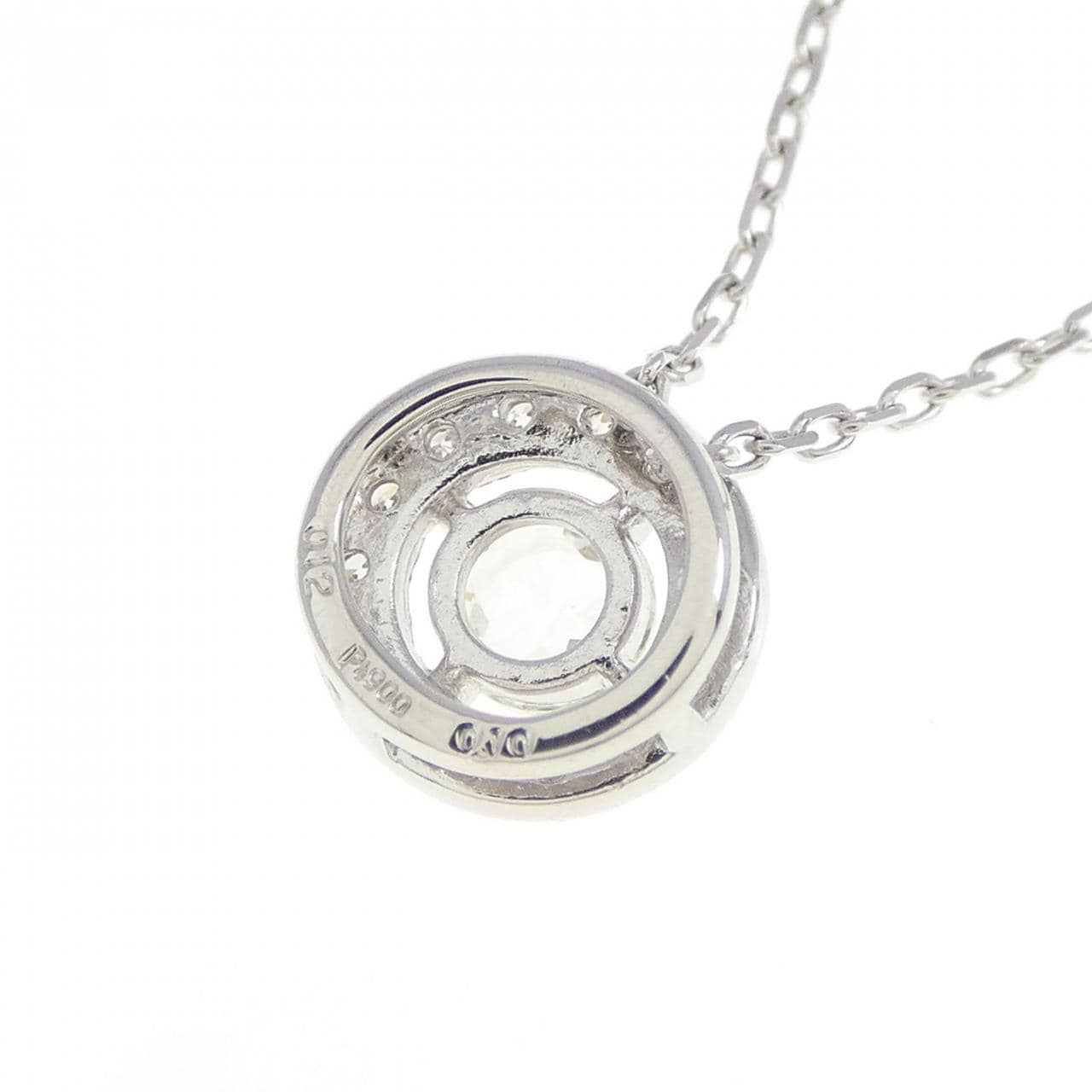 PT ダイヤモンド ネックレス 0.12CT
