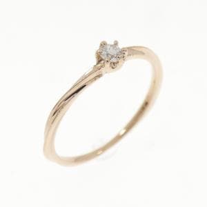 K18PG ダイヤモンド ピンキー リング 0.05CT