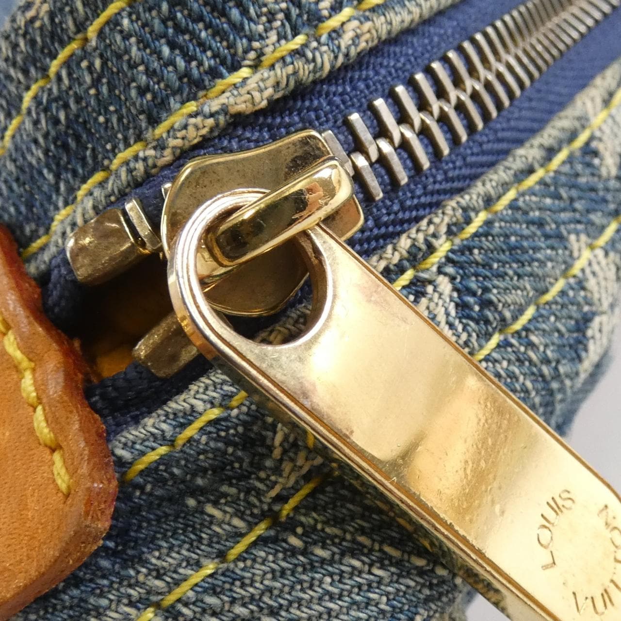 ルイヴィトン モノグラム デニム バギー PM M95049 ショルダーバッグ