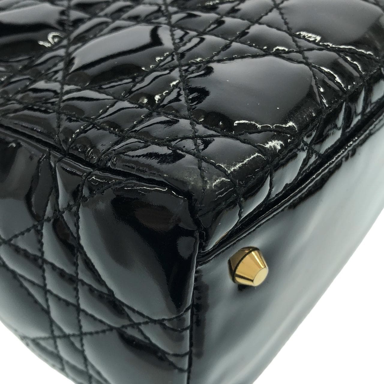 【ヴィンテージ】クリスチャンディオール レディ ディオール ミディアム VRB44550 バッグ