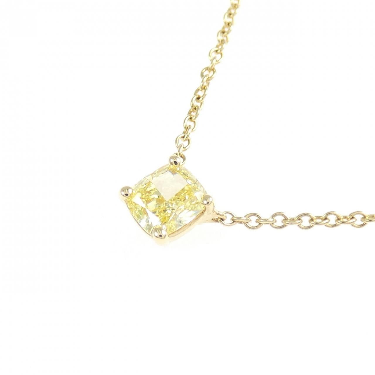 ティファニー ダイヤモンド ネックレス 0.42CT FIY VVSI