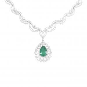 PT エメラルド ネックレス 2.98CT
