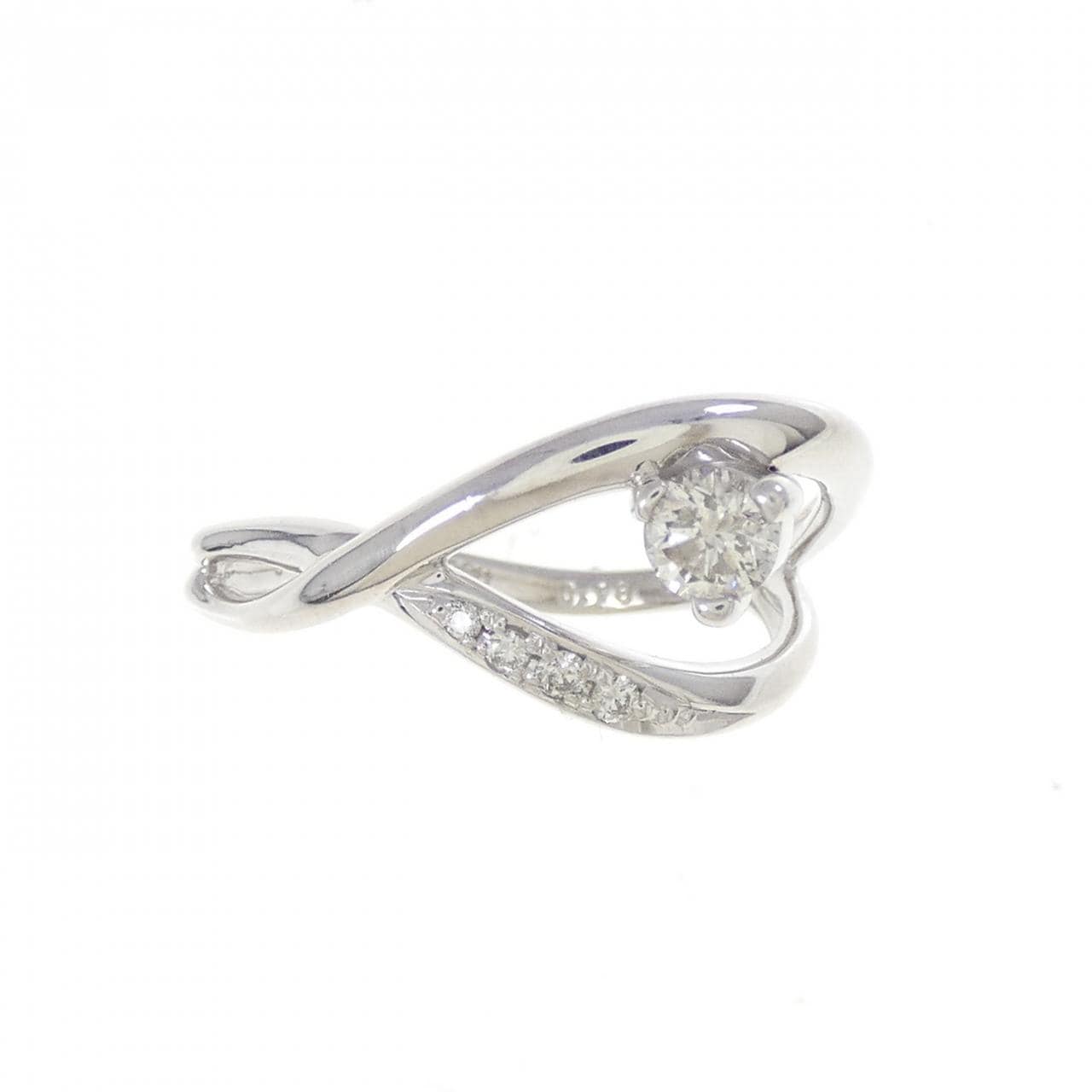 PT900 ダイヤモンド リング 0.18CT