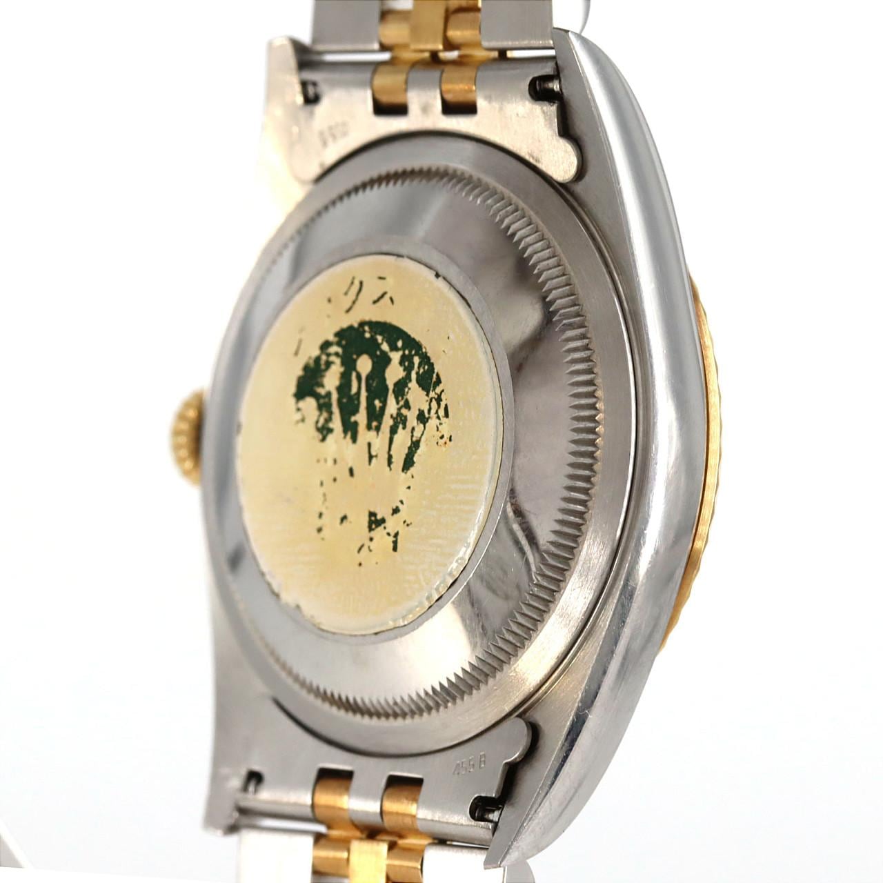 【ノーメンテナンス還元価格】ロレックス デイトジャスト 16233G SSxYG 自動巻 W番