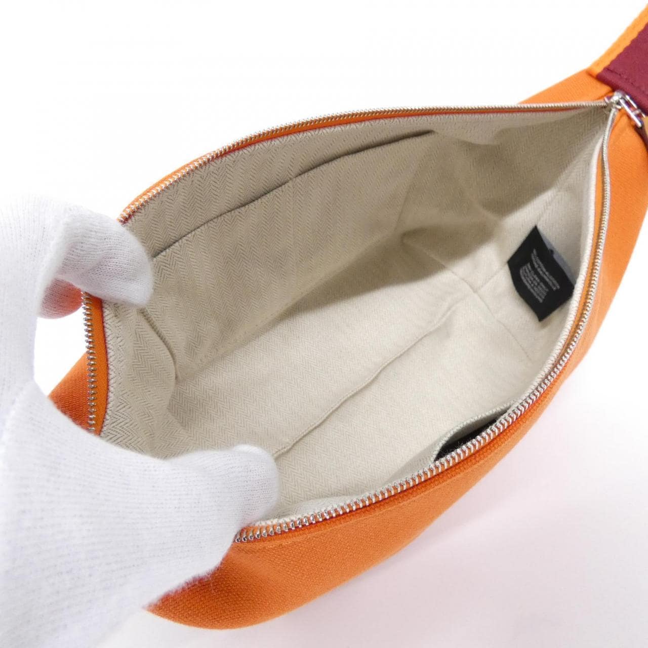 HERMES Bride A Black PM 103222M Pouch