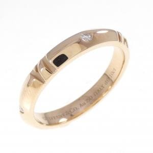 ティファニー アトラス Xクローズド ナロー リング 0.10CT