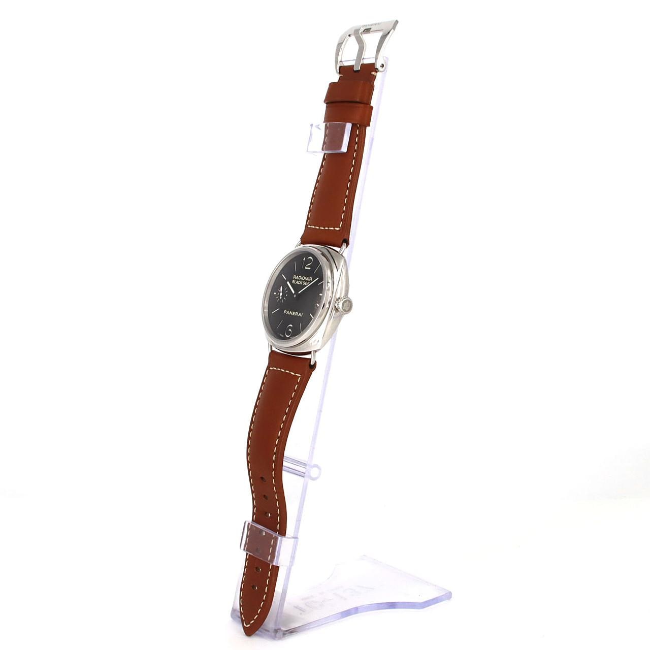 【ノーメンテナンス還元価格】パネライ ラジオミールブラックシール PAM00183 SS 手巻