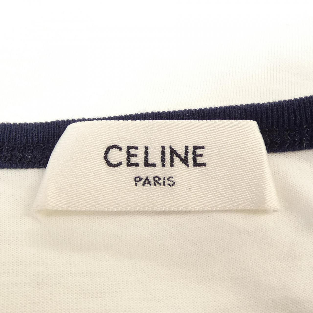 セリーヌ CELINE CELINE PARIS Tシャツ　トリオンフ TRIOMPHE 2X872671Q Tシャツ
