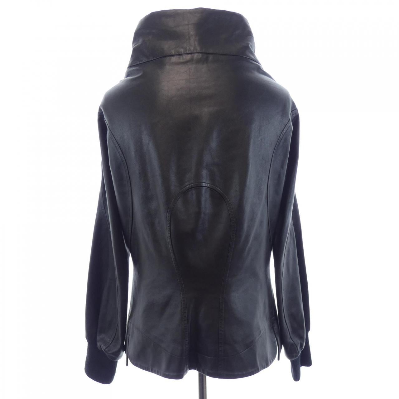 ヨウジヤマモト YOHJI YAMAMOTO FN-J21-700 レザージャケット