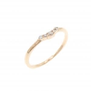 エテ ダイヤモンド ピンキーリング 0.03CT