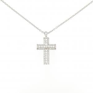 BVLGARI Latin Cross Necklace