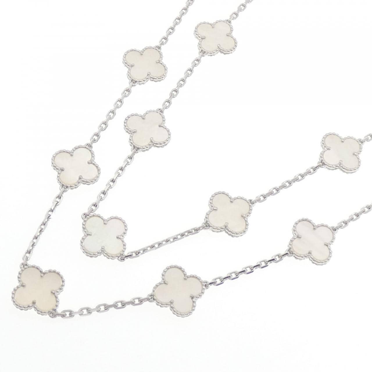 ヴァンクリーフ&アーペル ヴィンテージアルハンブラ 20モチーフ ネックレス