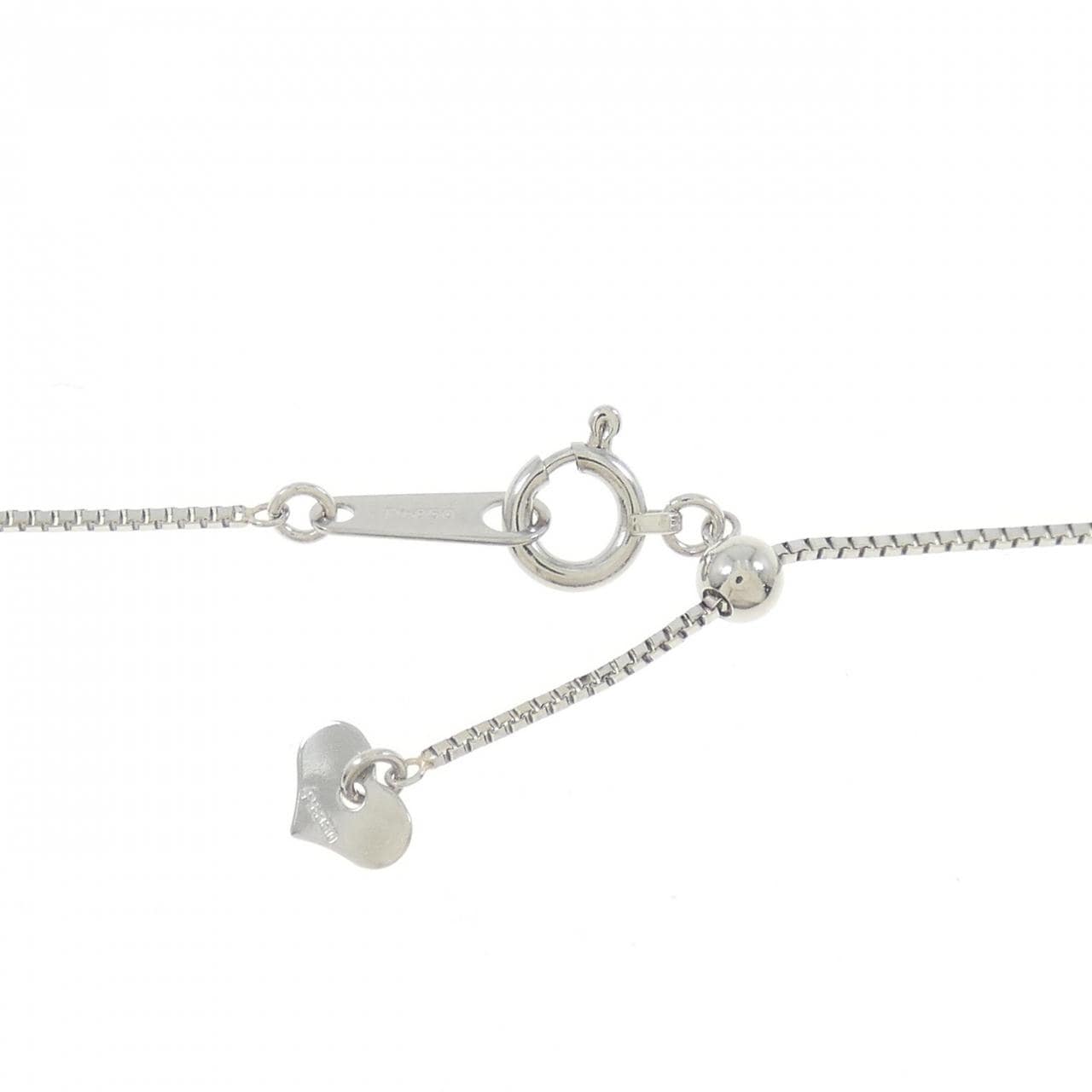 PT ラビット サファイヤ ネックレス 0.01CT