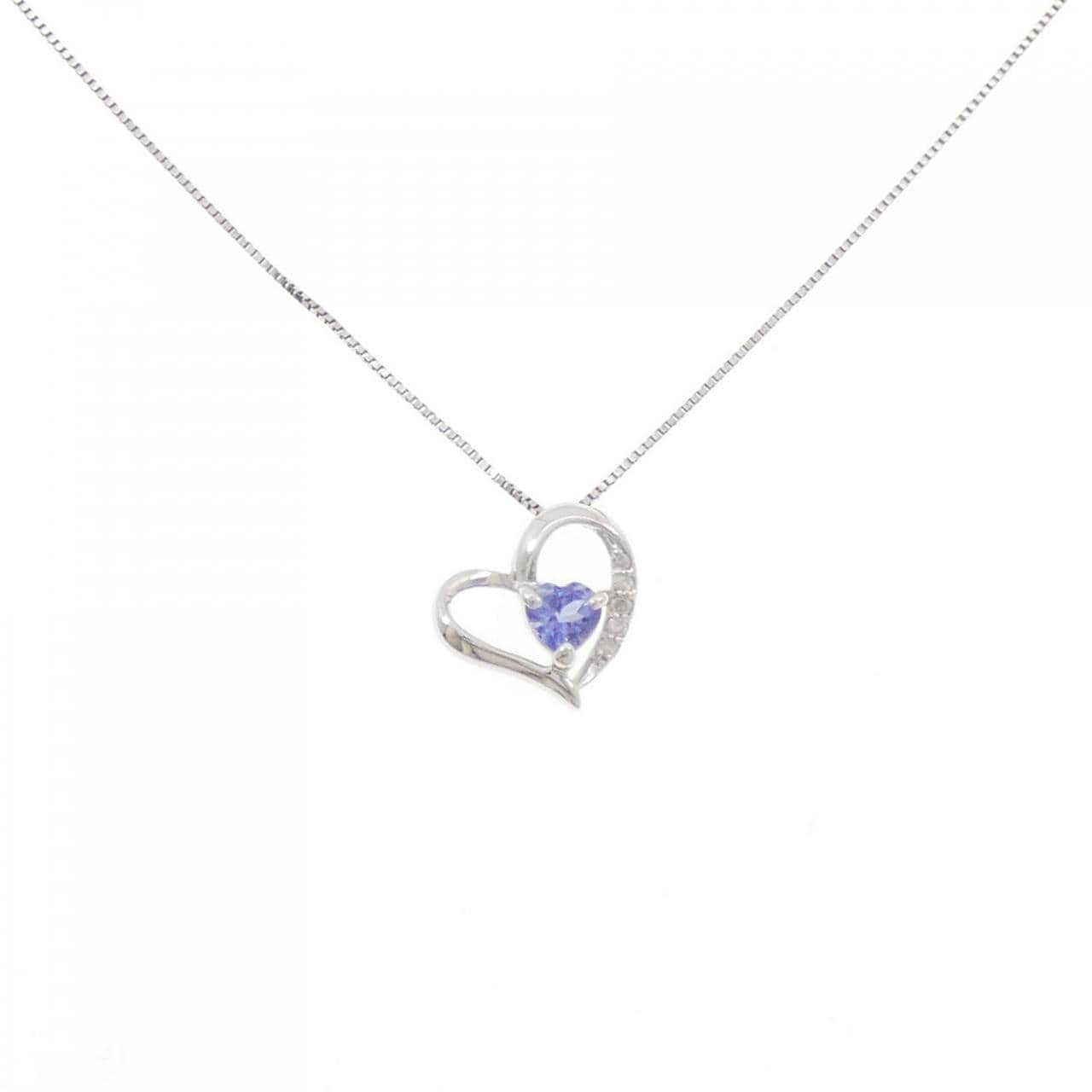 K10WG タンザナイト ネックレス