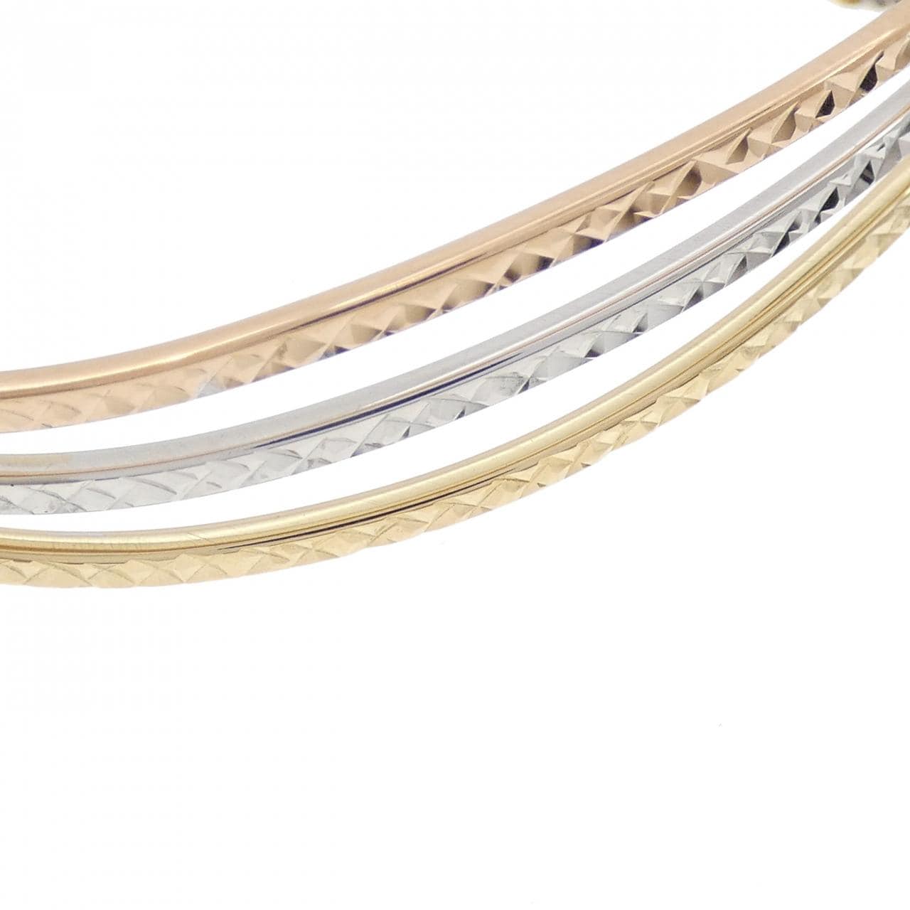 ギンザ タナカ 750スリーカラー バングル