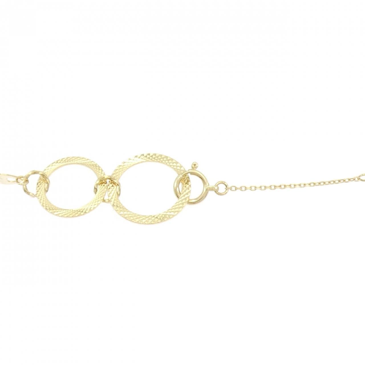 K18YG カラーストーン ネックレス