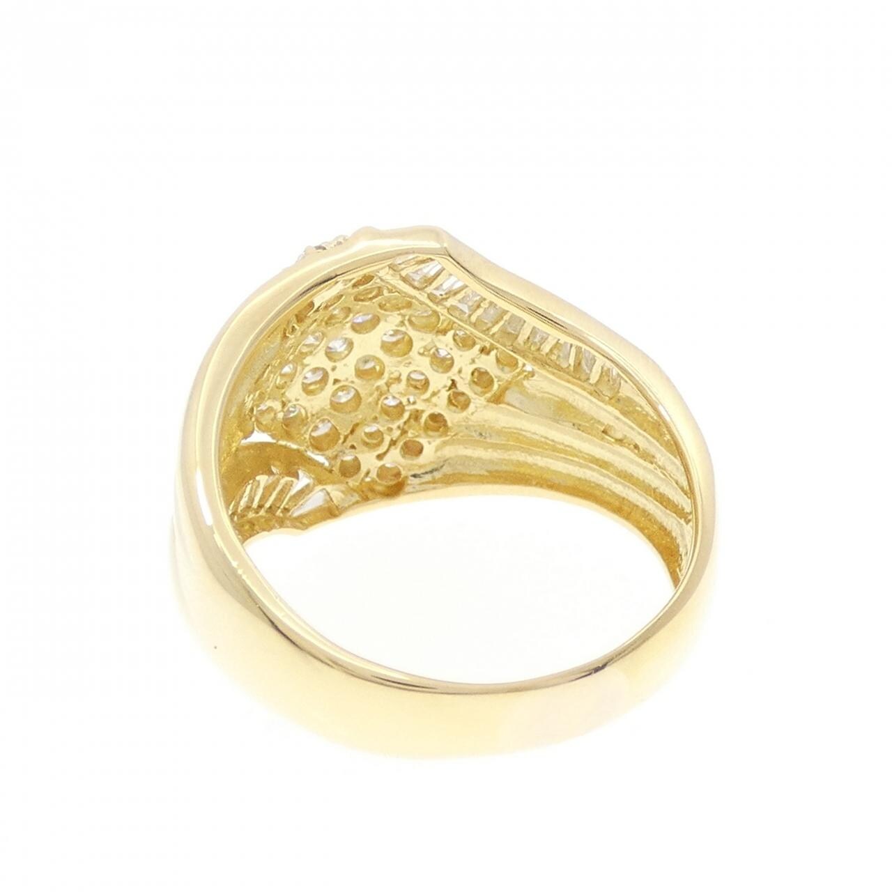 K18YG ダイヤモンド リング 1.00CT