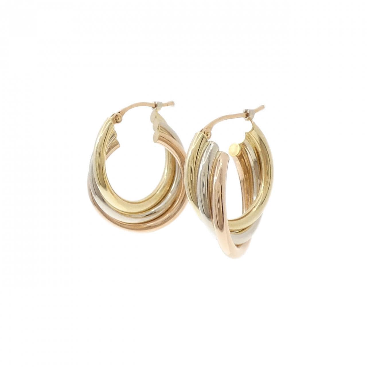 750スリーカラー ピアス