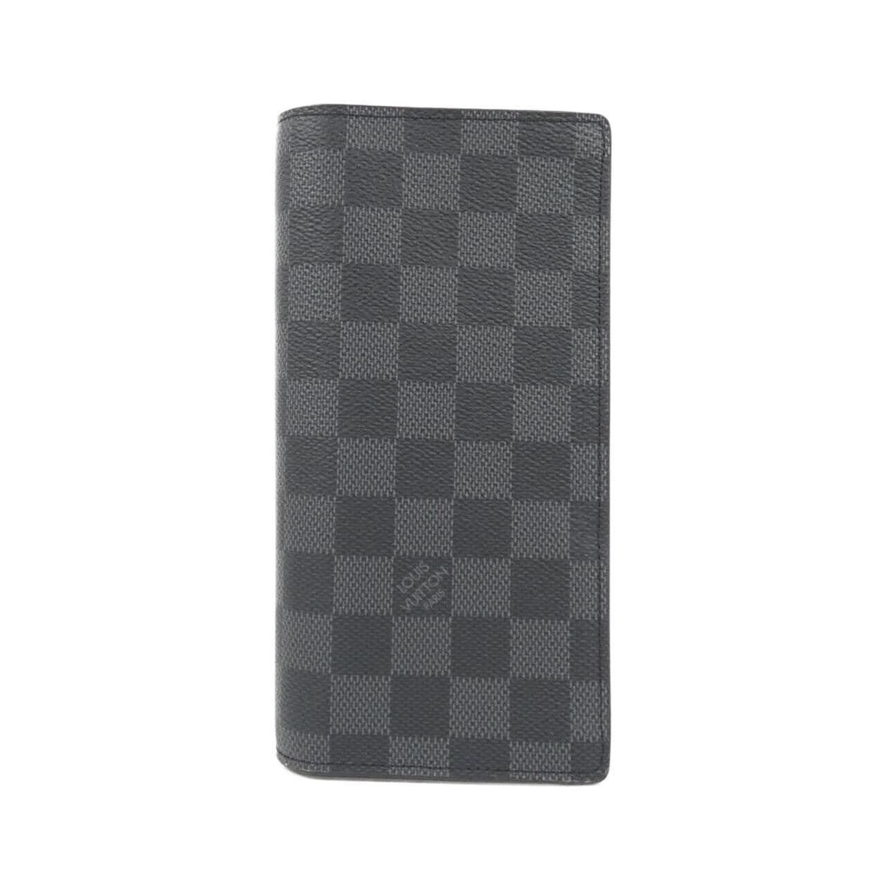 LOUIS VUITTON Damier Graphite Portefeuille Brother N62665 Wallet
