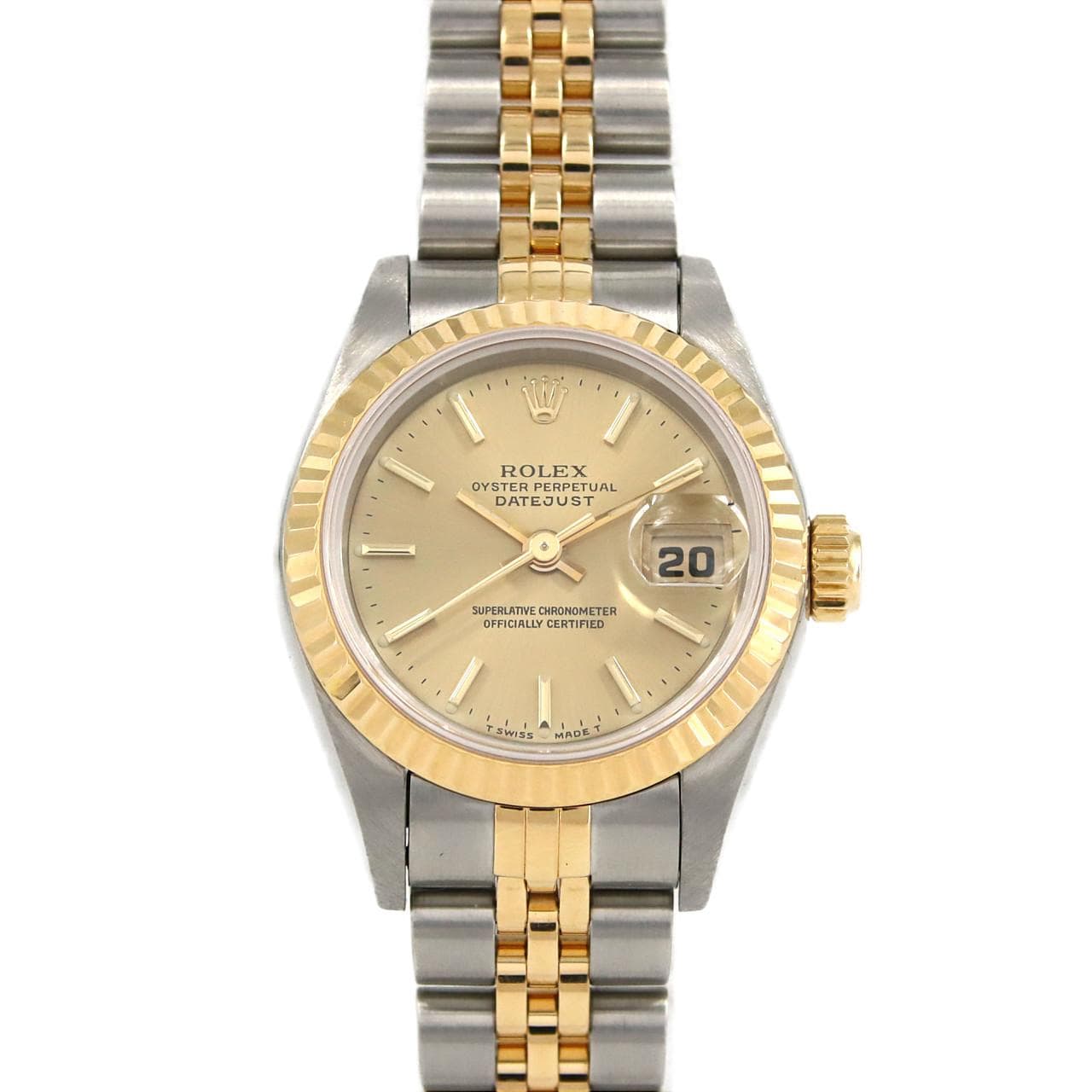 ROLEX Datejust 69173 SSxYG Automatic T number