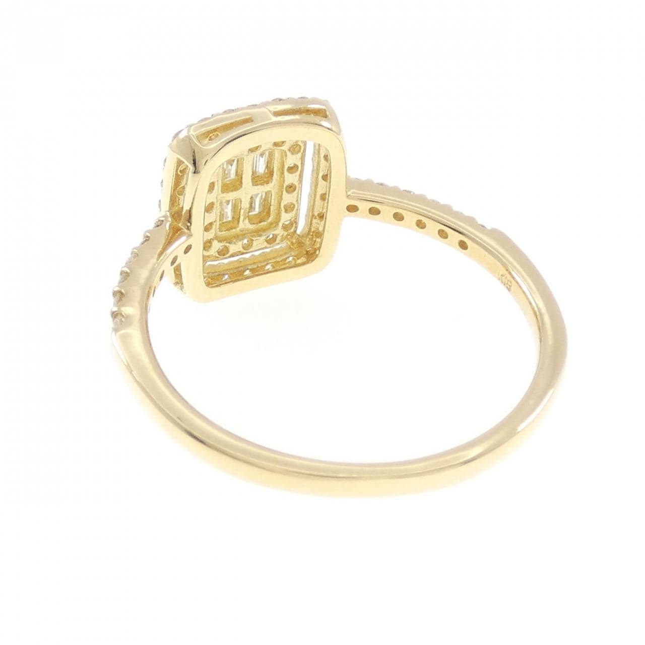 [新品] K18YG鑽石0.50CT