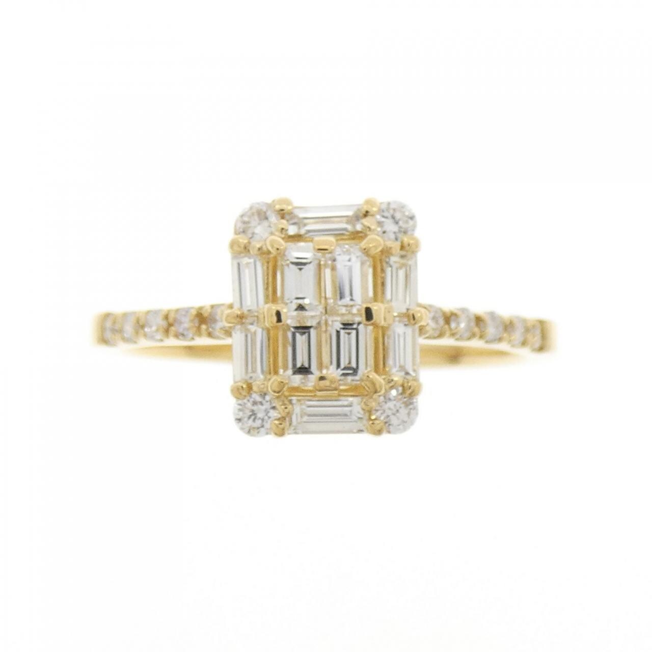 【新品】K18YG ダイヤモンド リング 0.50CT