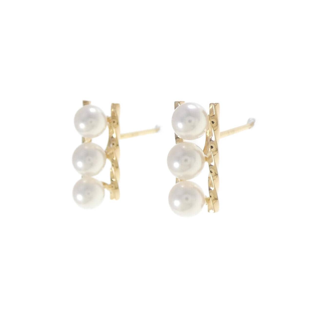 K18YG アコヤパール ピアス