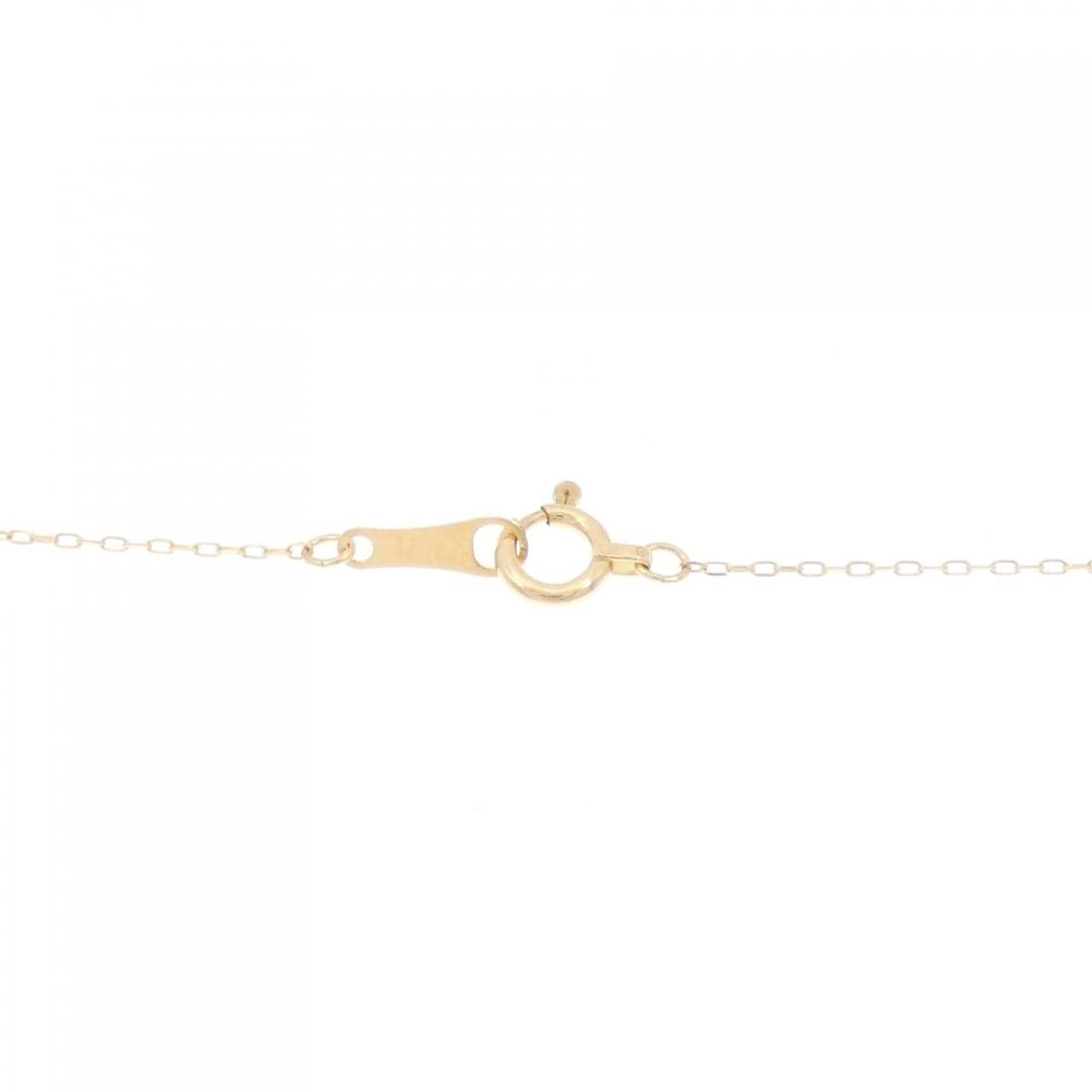 K18YG ダイヤモンド ネックレス 0.15CT