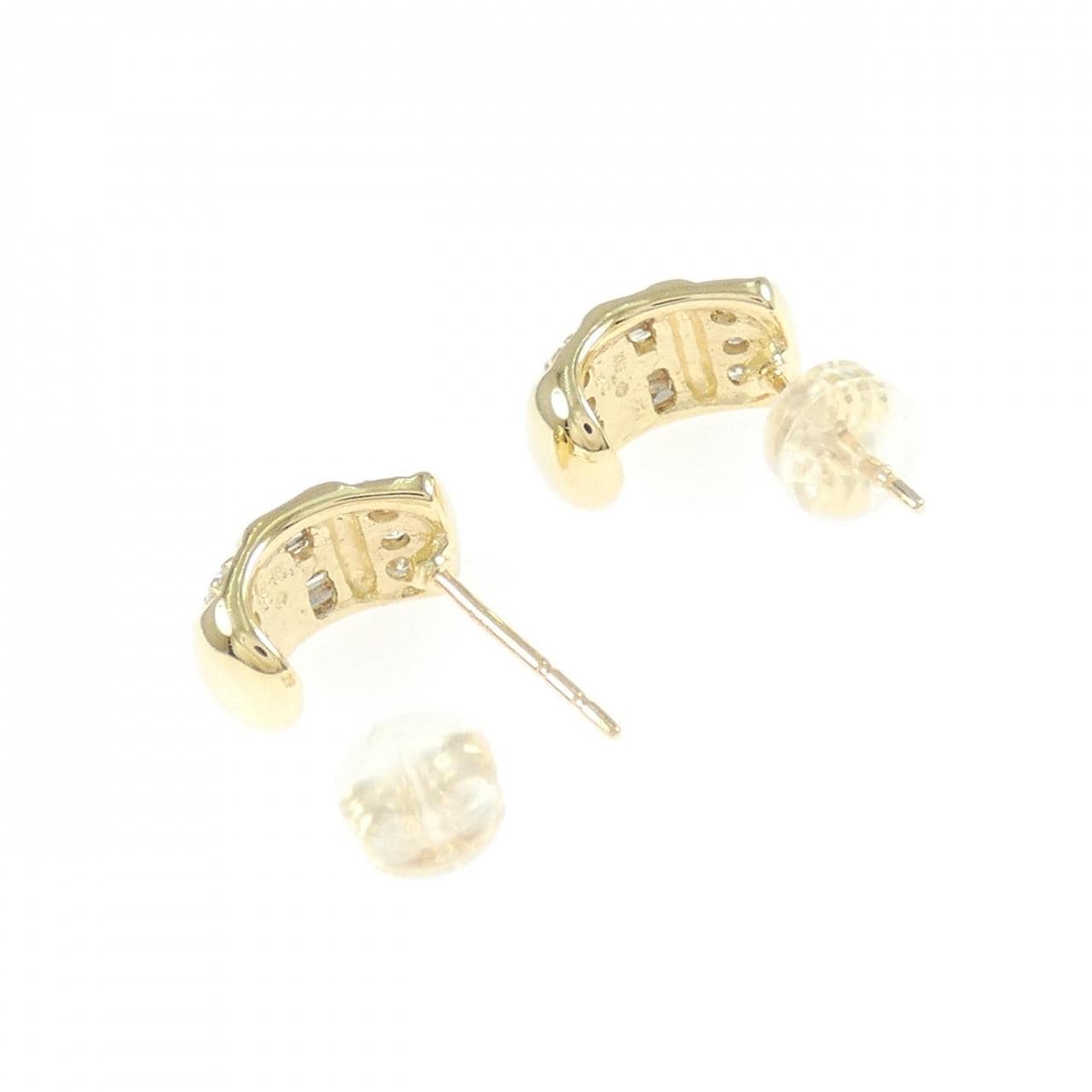 K18YG ダイヤモンド ピアス 0.40CT