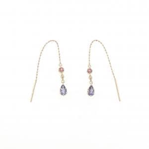 K10YG アイオライト ピアス